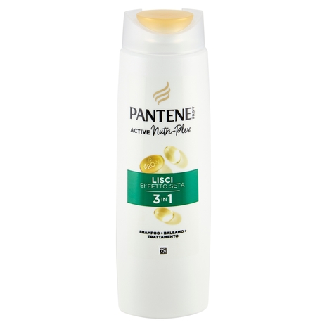 Pantene Pro-V Lisci Effetto Seta 3 in 1 Shampoo + Balsamo + Trattamento Active Nutri-Plex 250 ml